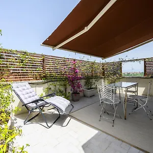  Apartament Rooftop Porretta Citta Giardino Check-in From 3 Pm To 10 Pm Włochy